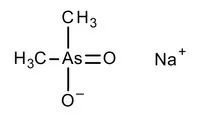 دی متیل آرسینیک اسید سدیم سالت تری هیدرات 25 گرم