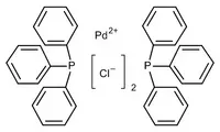 بیس تری فنیل فسفین پالادیوم(II)کلراید 5 گرم